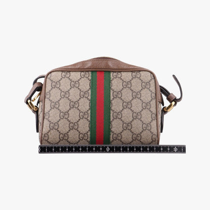 Gucci Ophidia Beige Brown Canvas Leather — view 2
