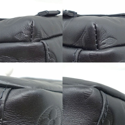 Louis Vuitton Double Phone Pouch NM Shoulder Bag Monogram Shadow Calf Leather — view 5