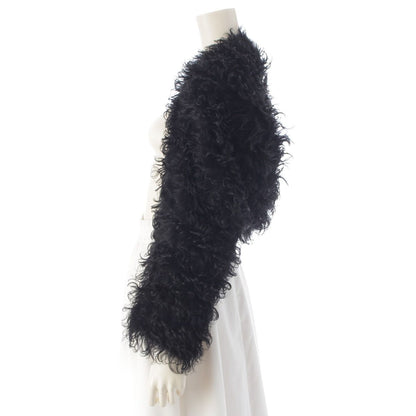 Gucci W Silk Lamb Fur Shaggy Cropped Jacket Frida Giannini Era Look 42 Circle — view 3