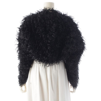 Gucci W Silk Lamb Fur Shaggy Cropped Jacket Frida Giannini Era Look 42 Circle — view 4
