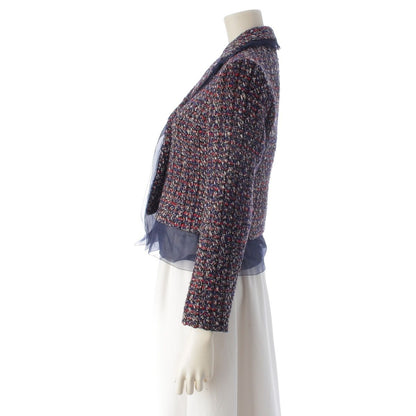 Dior Autumn Hiber Raf Simons Era Archive Tweed Sheer Contrast Double Breasted — view 3