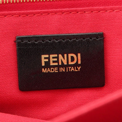 Fendi Zucchino FF Pattern Logo Handbag Black — view 7