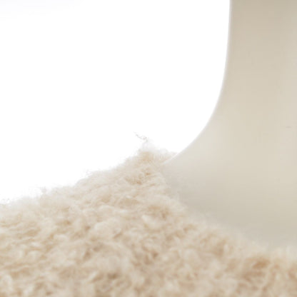 Prada Mohair Cashmere Boucle Knit Sweater Top Long Sleeve Ivory 36 — view 7