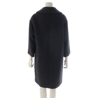 Miu Miu Wool Color Coat Gray 36 — view 4