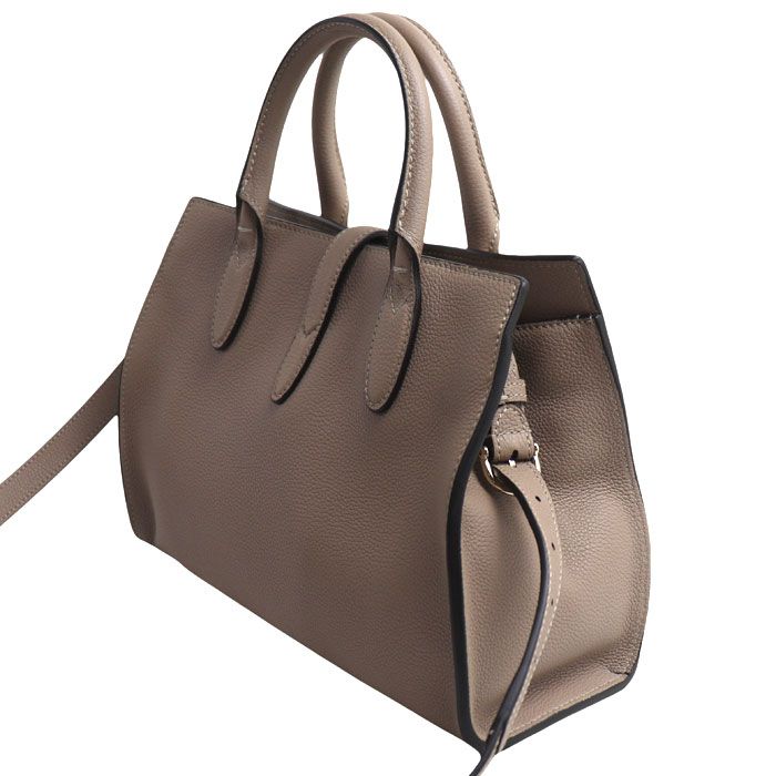 Gucci Hook Closure Medium Handbag Taupe — view 2