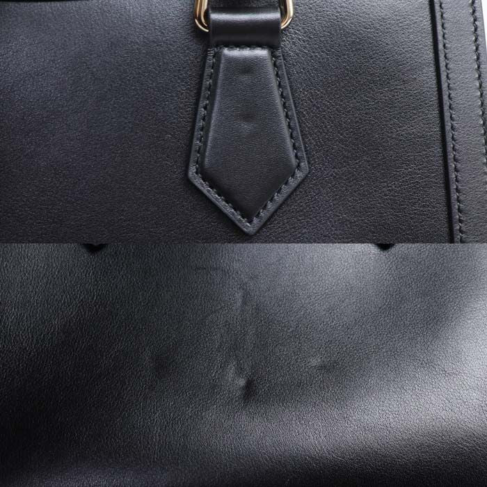 Gucci Diana Medium Bamboo Tote Bag Black — view 6