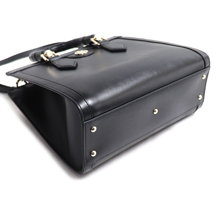 Gucci Diana Medium Bamboo Tote Bag Black — view 3