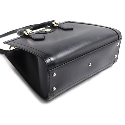 Gucci Diana Medium Bamboo Tote Bag Black — view 3