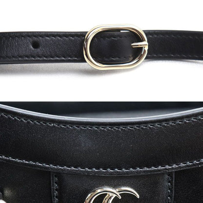 Gucci Diana Medium Bamboo Tote Bag Black — view 5