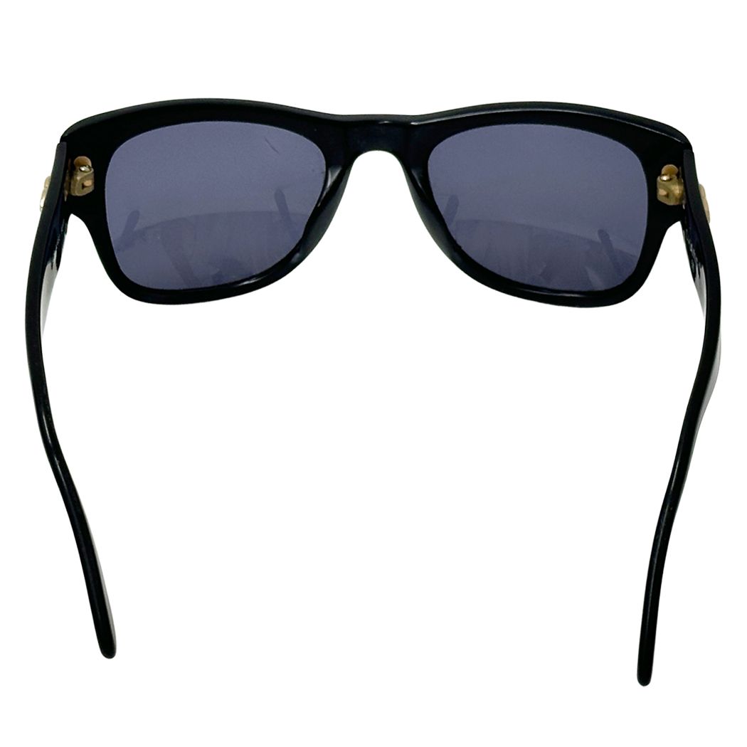 Chanel Sunglasses CC Logo Black Eyewear — view 4