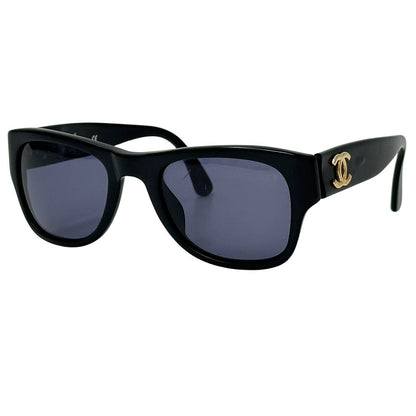 Chanel Sunglasses CC Logo Black Eyewear