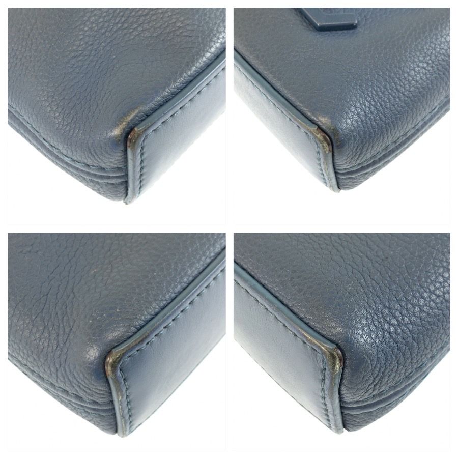 Louis Vuitton LV Aerogram Pochette iPad Blue Silver — view 4