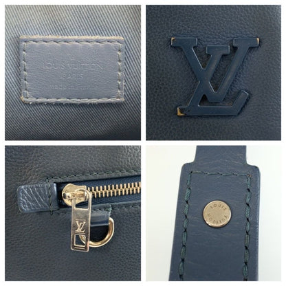 Louis Vuitton LV Aerogram Pochette iPad Blue Silver — view 3