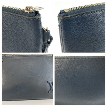 Louis Vuitton LV Aerogram Pochette iPad Blue Silver — view 6