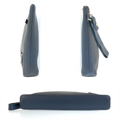 Louis Vuitton LV Aerogram Pochette iPad Blue Silver — view 8