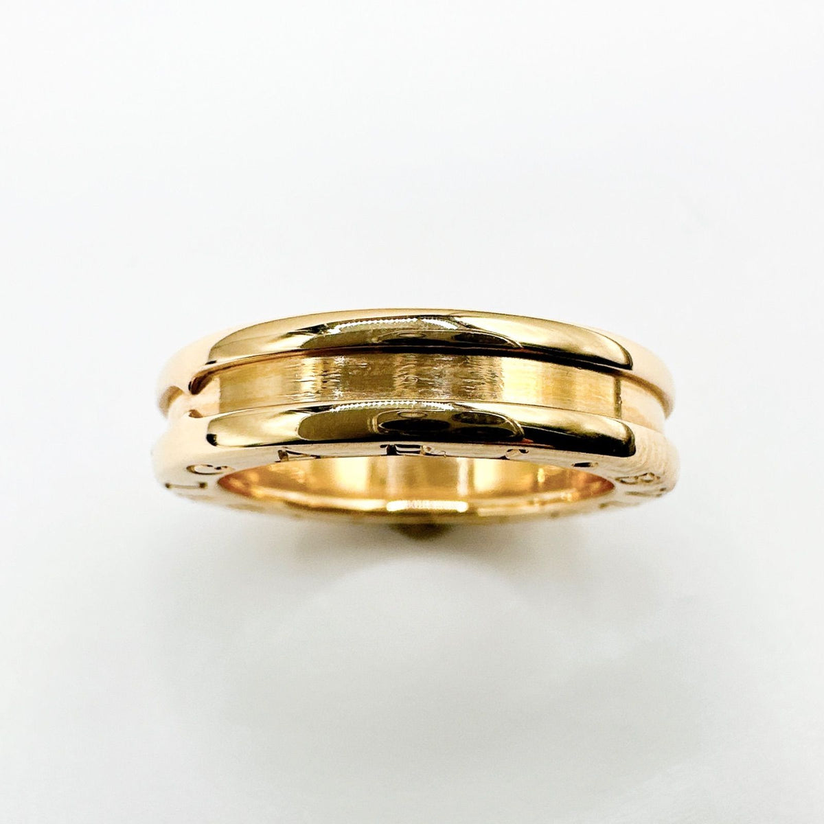 Bvlgari B.zero1 Pink Gold Ring — view 2