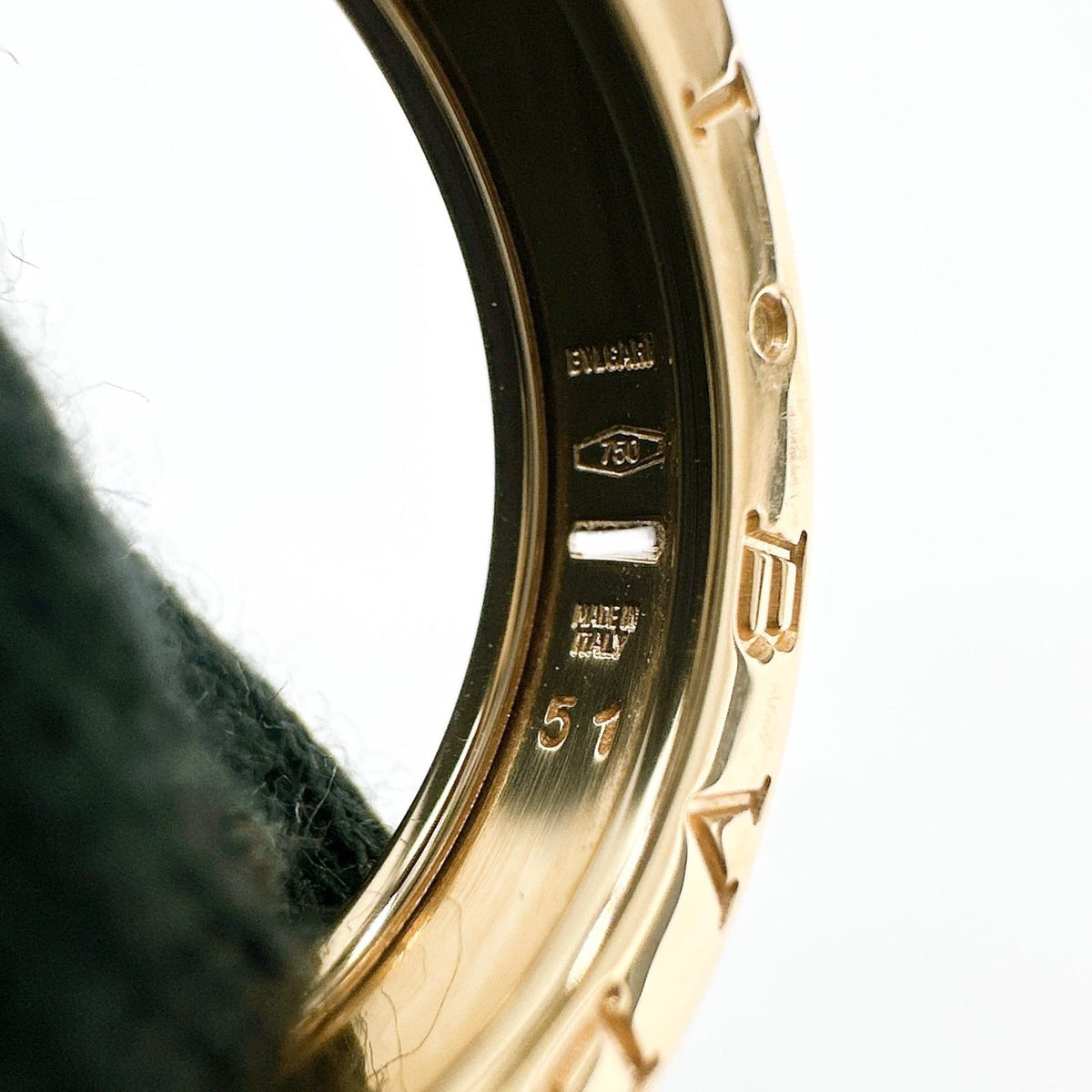 Bvlgari B.zero1 Pink Gold Ring — view 4