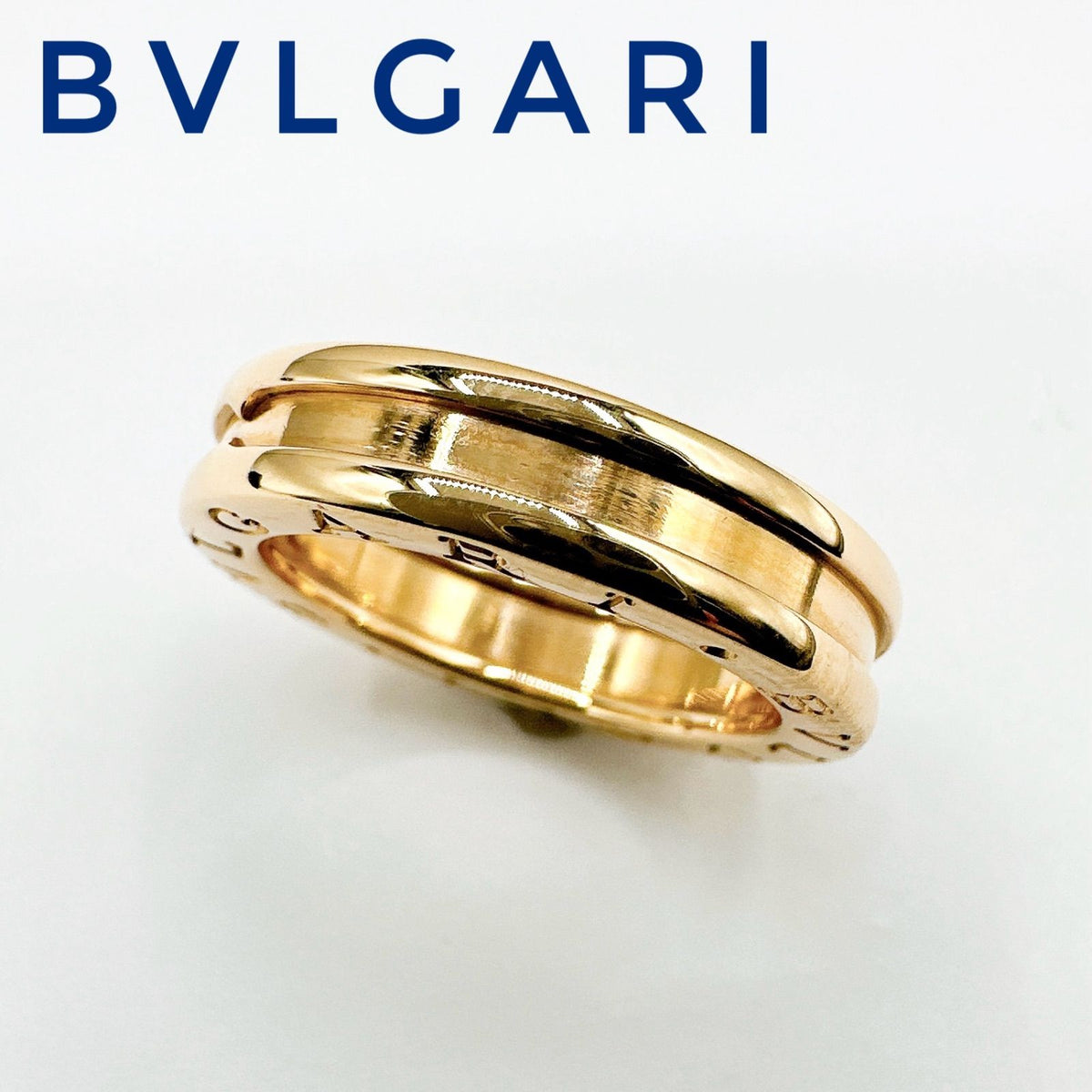 Bvlgari B.zero1 Pink Gold Ring