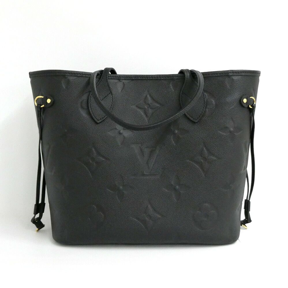 Louis Vuitton Neverfull MM Monogram Empreinte Noir Shoulder Bag Tote — view 2