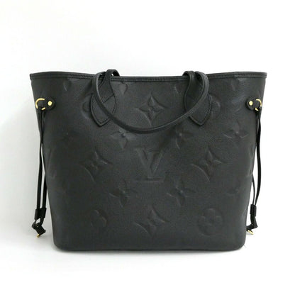 Louis Vuitton Neverfull MM Monogram Empreinte Noir Shoulder Bag Tote — view 2