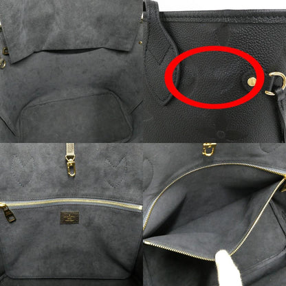 Louis Vuitton Neverfull MM Monogram Empreinte Noir Shoulder Bag Tote — view 6