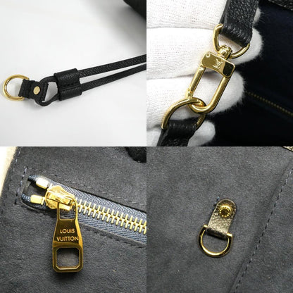 Louis Vuitton Neverfull MM Monogram Empreinte Noir Shoulder Bag Tote — view 7