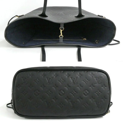 Louis Vuitton Neverfull MM Monogram Empreinte Noir Shoulder Bag Tote — view 4