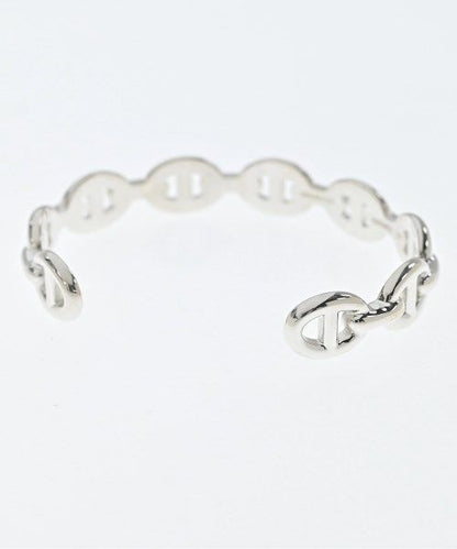 Hermes Bracelet Bangle Silver — view 2