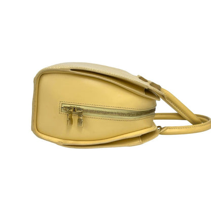 Louis Vuitton Vintage Pont Neuf Epi Leather Handbag Cream Yellow Vanilla — view 6