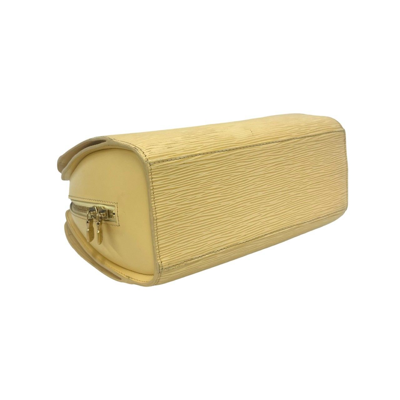 Louis Vuitton Vintage Pont Neuf Epi Leather Handbag Cream Yellow Vanilla — view 7