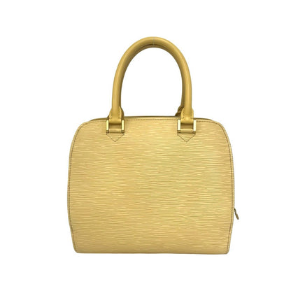 Louis Vuitton Vintage Pont Neuf Epi Leather Handbag Cream Yellow Vanilla — view 3
