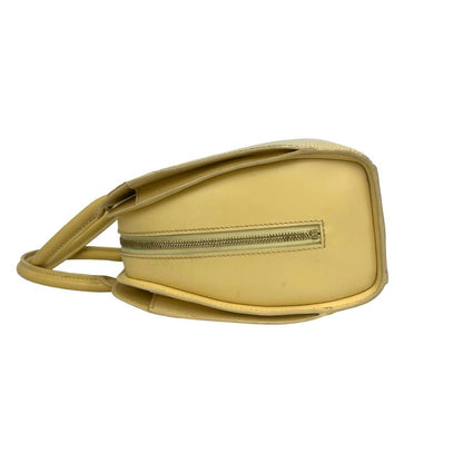 Louis Vuitton Vintage Pont Neuf Epi Leather Handbag Cream Yellow Vanilla — view 5