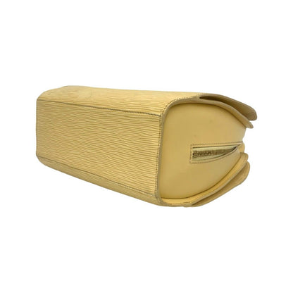 Louis Vuitton Vintage Pont Neuf Epi Leather Handbag Cream Yellow Vanilla — view 8