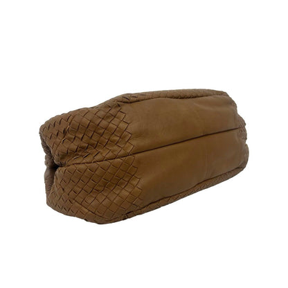 Bottega Veneta Campana Intrecciato Leather Tote Bag Brown — view 7
