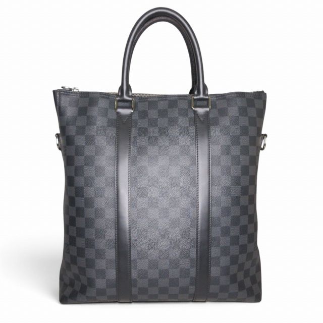Louis Vuitton Damier Graphite Anton Tote Bag Black