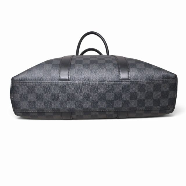 Louis Vuitton Damier Graphite Anton Tote Bag Black — view 4
