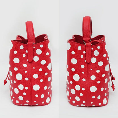 Louis Vuitton Monogram Empreinte Neo Noe BB LV YK Red Yayoi Kusama Hand — view 2