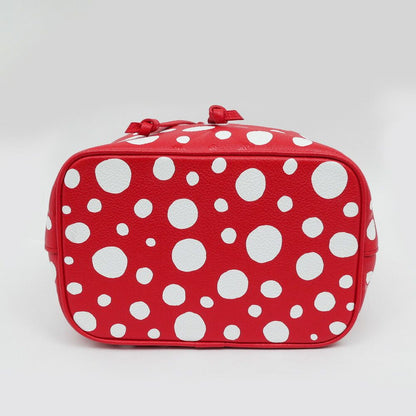 Louis Vuitton Monogram Empreinte Neo Noe BB LV YK Red Yayoi Kusama Hand — view 3