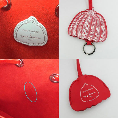 Louis Vuitton Monogram Empreinte Neo Noe BB LV YK Red Yayoi Kusama Hand — view 6