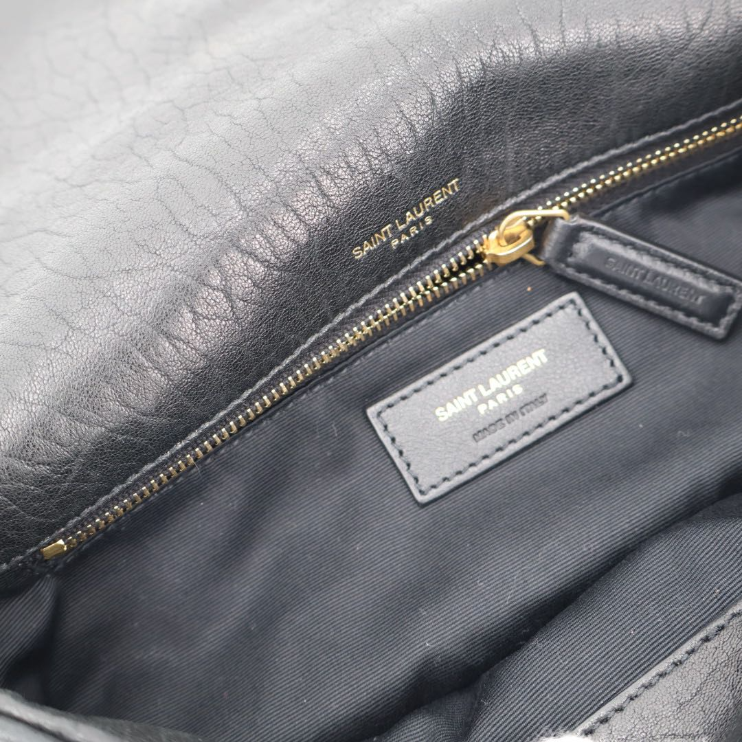 Saint Laurent Calypso Small Leather Bag — view 7