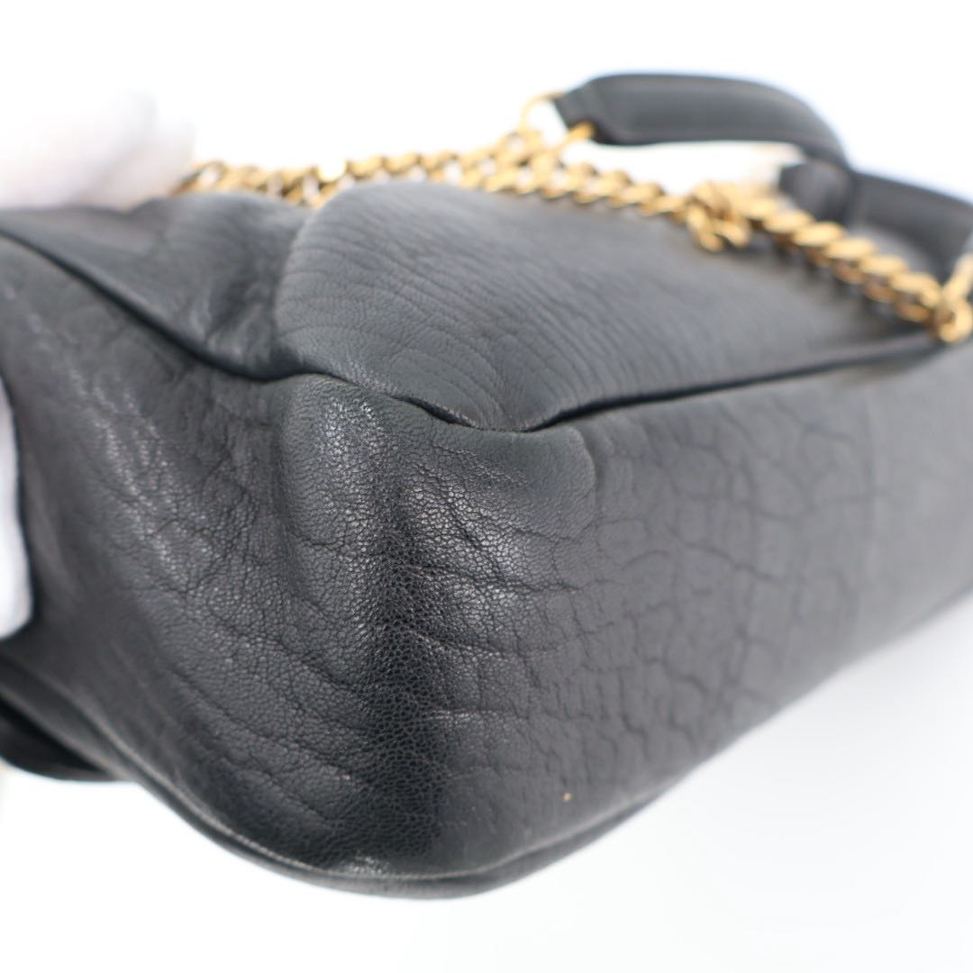 Saint Laurent Calypso Small Leather Bag — view 8