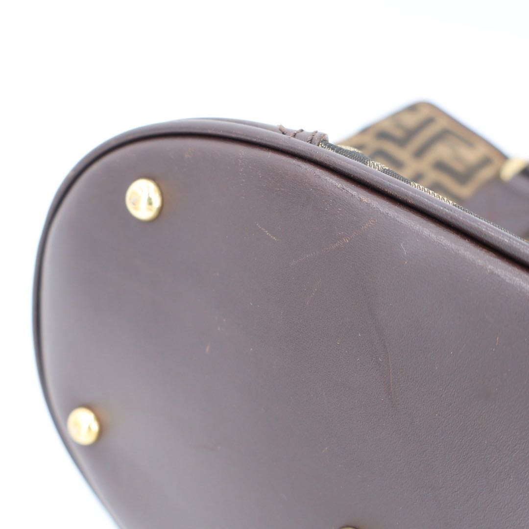Fendi Zucca Pattern Bucket Tote Handbag — view 7
