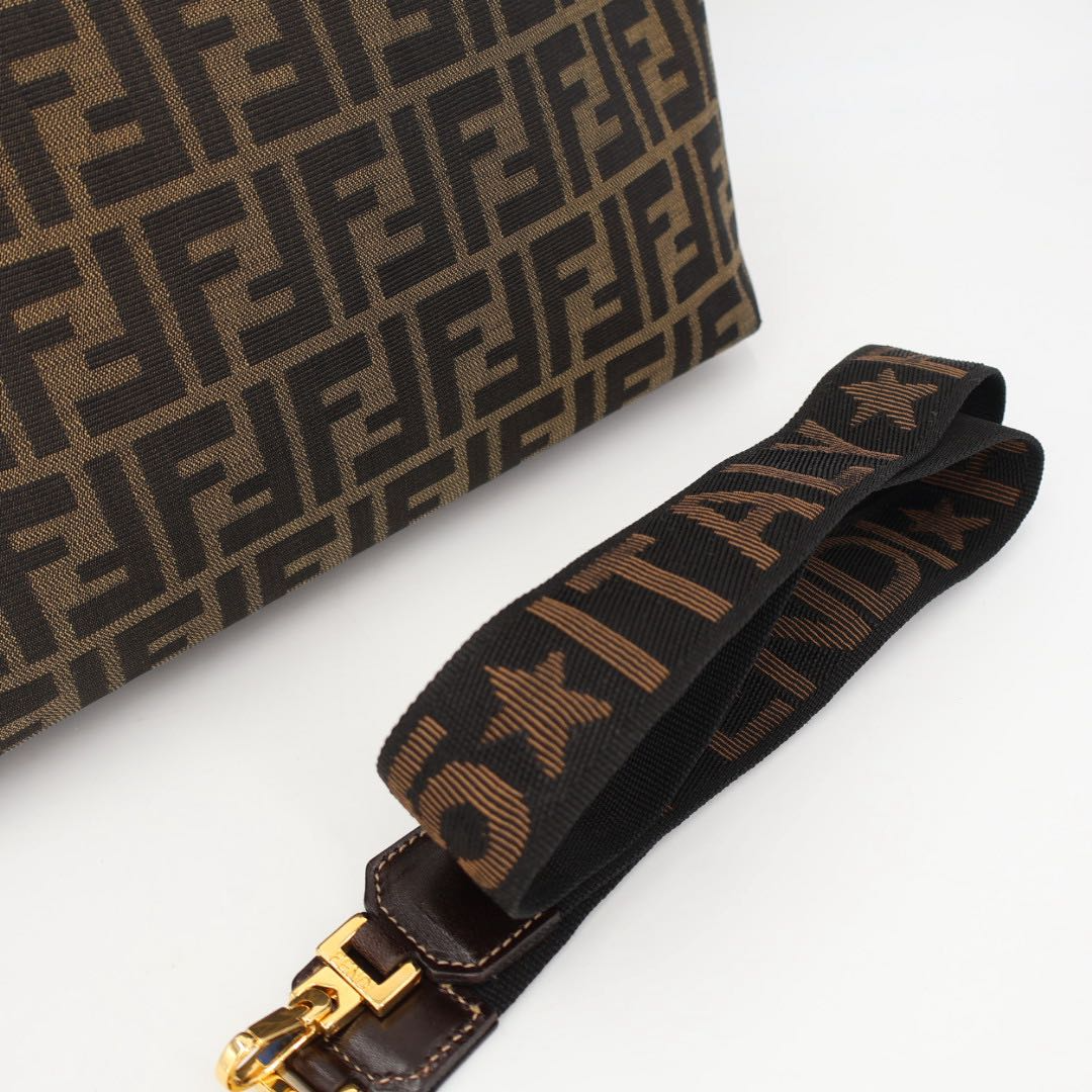 Fendi Zucca Pattern Tote Handbag — view 2