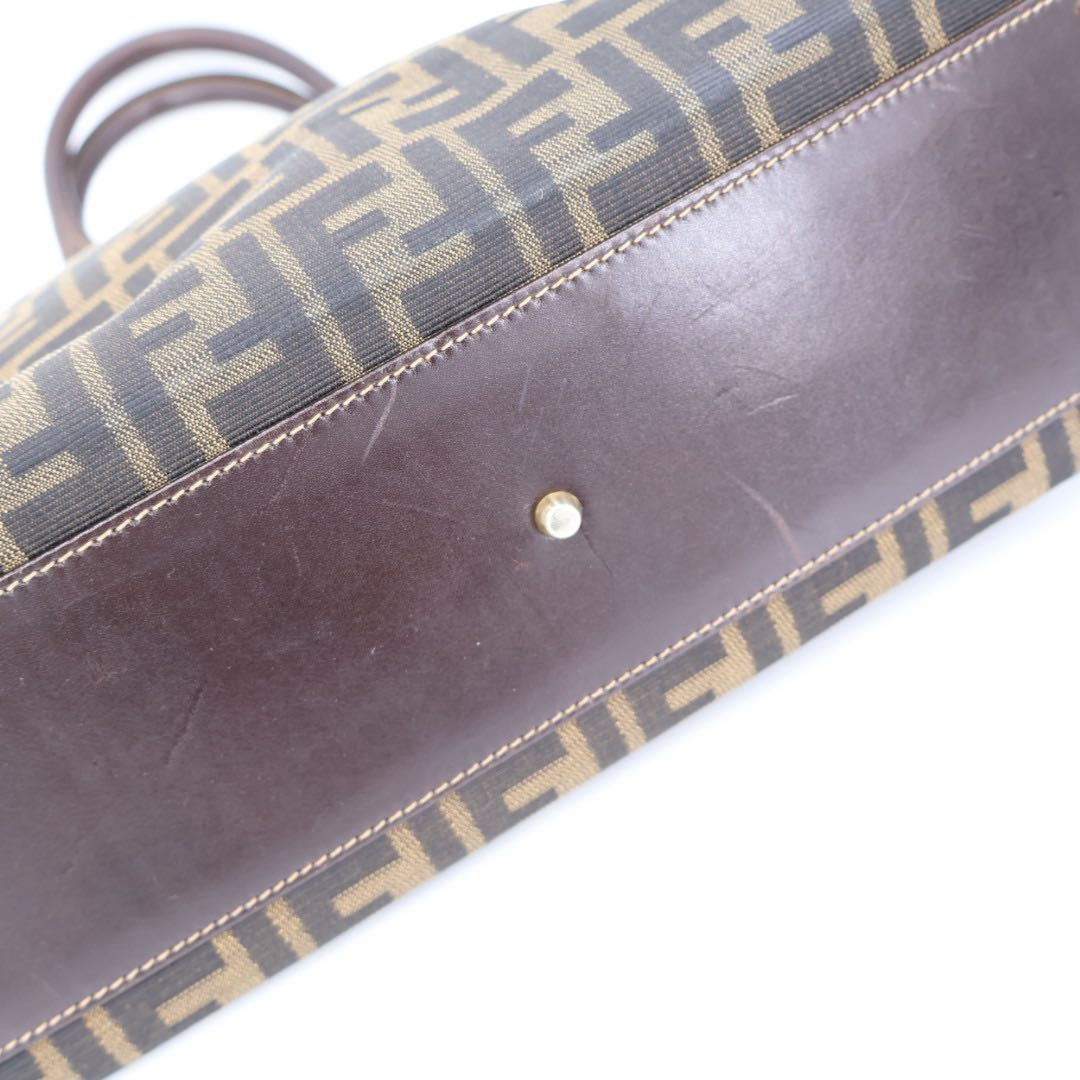 Fendi Zucca Pattern Tote Handbag — view 5