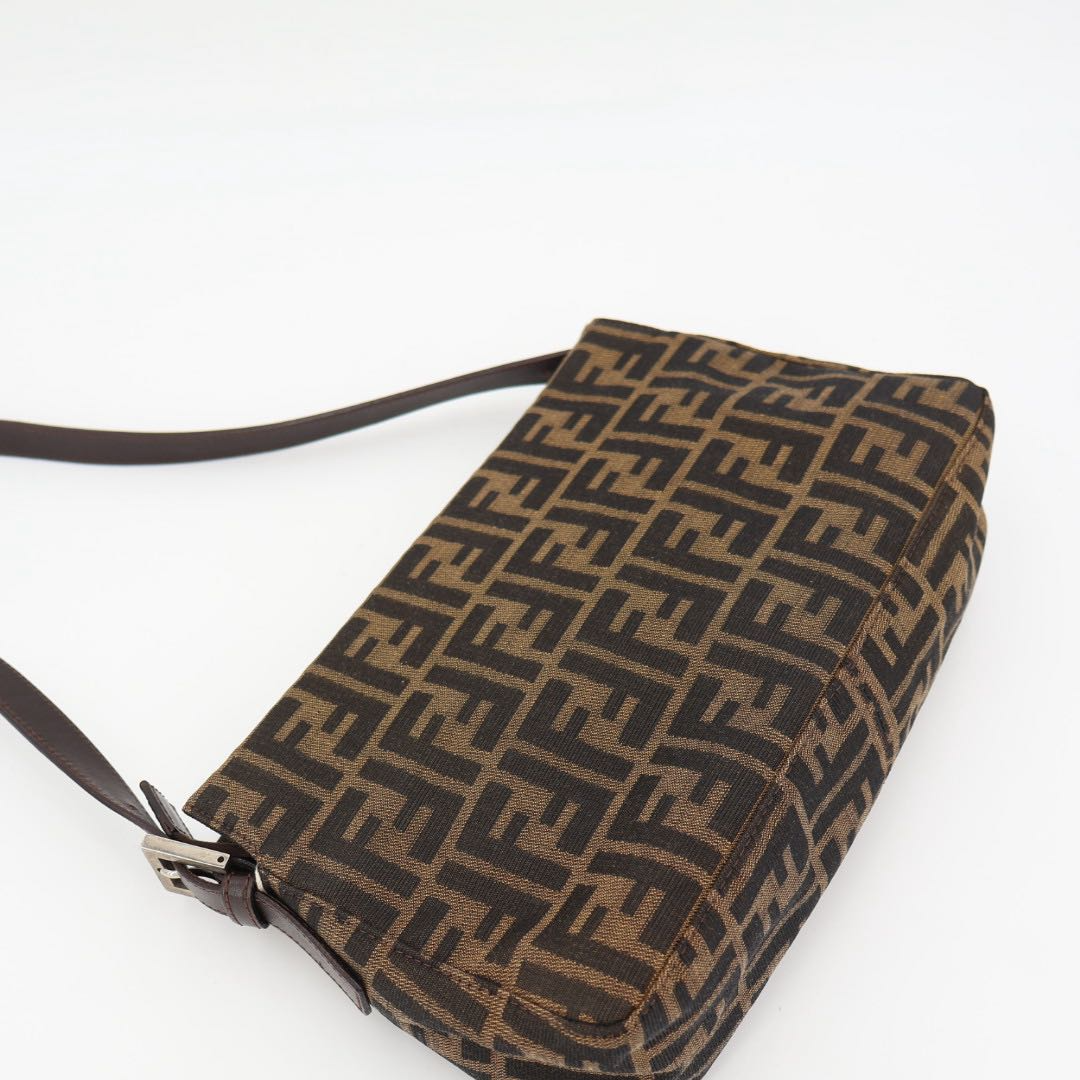 Fendi Zucca Pattern Shoulder Bag — view 4