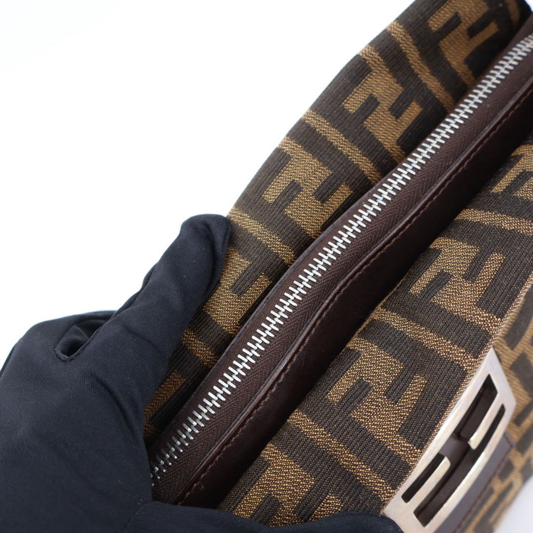 Fendi Zucca Pattern Shoulder Bag — view 6