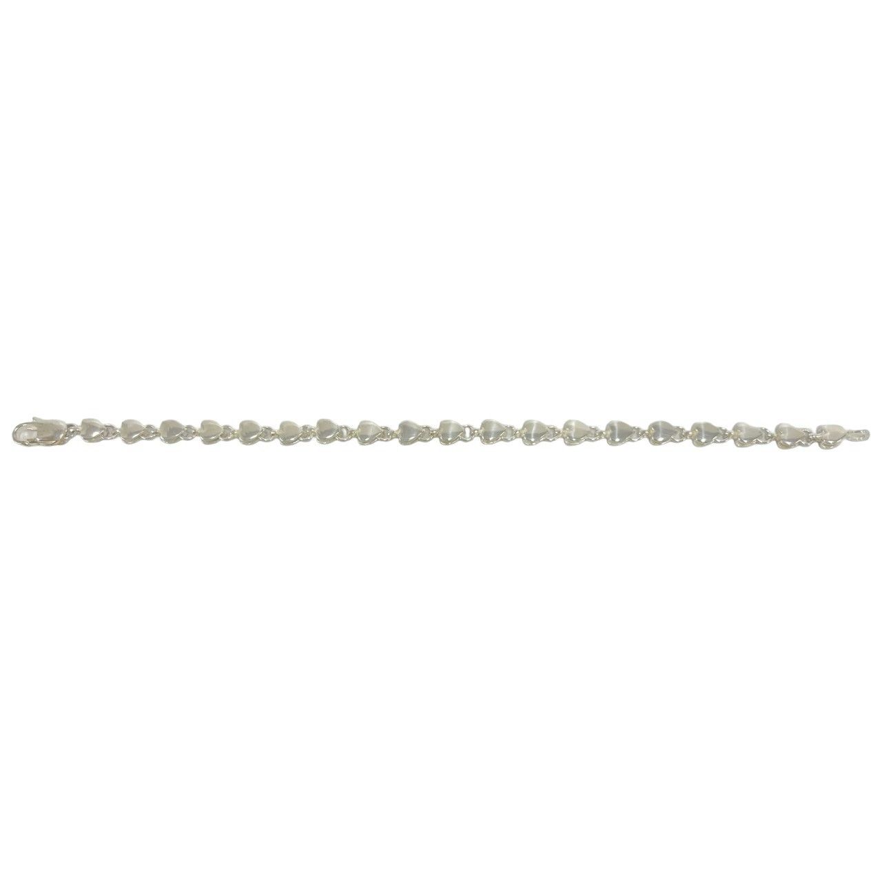 Tiffany & Co Vintage Puff Heart Bracelet 925 Sterling Silver — view 5
