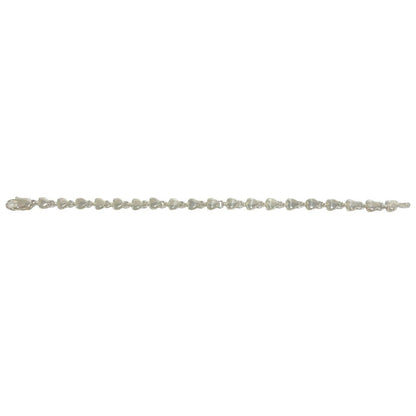 Tiffany & Co Vintage Puff Heart Bracelet 925 Sterling Silver — view 5