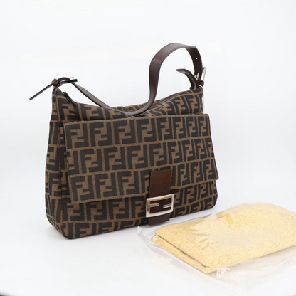 Fendi Zuccaman Mawan Shoulder Bag