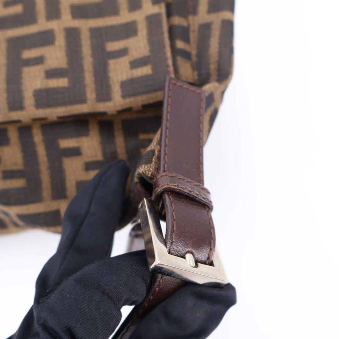 Fendi Zuccaman Mawan Shoulder Bag — view 3